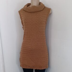 Cato Tan Cowl Neck Sweater